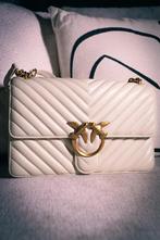 Witte leren PINKO tas, Sieraden, Tassen en Uiterlijk, Tassen | Damestassen, Ophalen, Gebruikt, Roze, Handtas