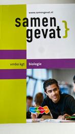 Samenvatting biologie, Ophalen of Verzenden, Zo goed als nieuw, VMBO, Biologie