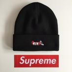 Zwarte supreme cat in the hat beanie mutsje 18FW serie, Kleding | Heren, Mutsen, Sjaals en Handschoenen, Ophalen of Verzenden