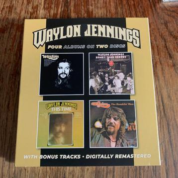 Waylon Jennings Lonesome, On’ry & Mean/Honky Tonk Heroes 2CD beschikbaar voor biedingen