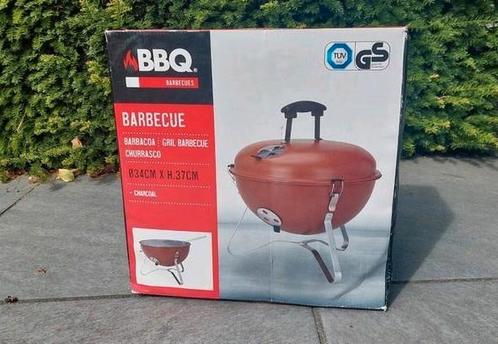 ProGarden houtskool tafelmodel BBQ bol 37cm oranje barbecue, Tuin en Terras, Houtskoolbarbecues, Nieuw, Ophalen of Verzenden