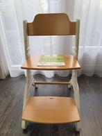 Dapper Meegroeistoel (Wit/ Hout), Kinderen en Baby's, Kinderstoelen, Ophalen, Gebruikt, Meegroeistoel, Aanschuifbaar