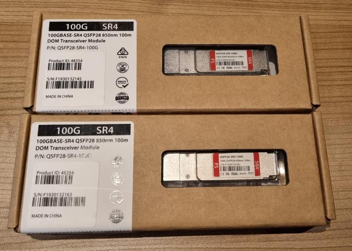 Cisco 100GBASE-SR4 QSFP28 850nm 100m - Cisco - NIEUW, Computers en Software, Netwerk switches, Nieuw, Ophalen of Verzenden