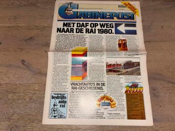 Cabibepost DAF Trucks februari 1980 beschikbaar voor biedingen