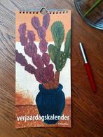 Botanische verjaardagskalender cactus en vetplanten, Ophalen of Verzenden, Maandkalender, Nieuw