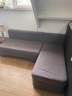 Bank - bed met opbergruimte GRATIS, Ophalen, Gebruikt, Twijfelaar, Grijs