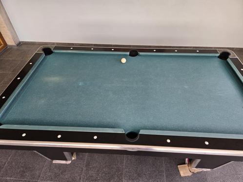 Pooltafel leiplaat poolbiljart 7,5 ft., Sport en Fitness, Biljarten en Poolen, Gebruikt, Pooltafel, Ophalen of Verzenden