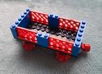 Lego trein 4,5 & 12 Volt blauwe rails wagon., Ophalen of Verzenden, Gebruikt, Complete set, Lego