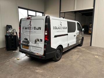 Opel Vivaro-B 1.6 CDTI dubbele cabine Grijs (witte lijmlaag) beschikbaar voor biedingen
