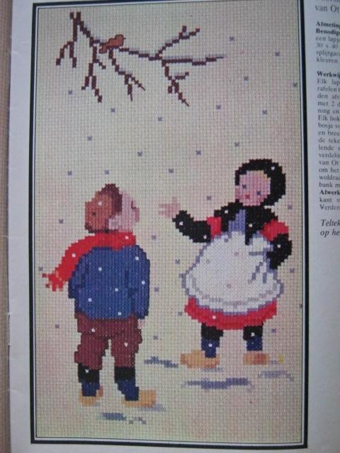 Borduurpatroon  Ot en Sien  nr 6308  73, Verzenden, Nieuw, Handborduren, Patroon