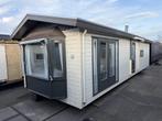 Houten Chalet 11.20 3.70 m 2 slp Airco, Caravans en Kamperen, Stacaravans, Niet ingevuld, Niet ingevuld, Niet ingevuld