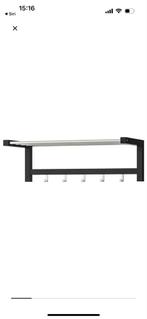 Ikea Kapstok & Schoenenrek - Zwart, Huis en Inrichting, Kasten | Schoenenkasten, Ophalen of Verzenden, Gebruikt