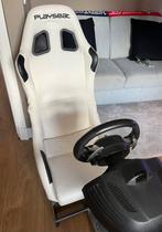 Playseat met 3 stuurtjes, Spelcomputers en Games, Spelcomputers | Xbox | Accessoires, Ophalen, Gebruikt, Stuurtje of Sportattribuut