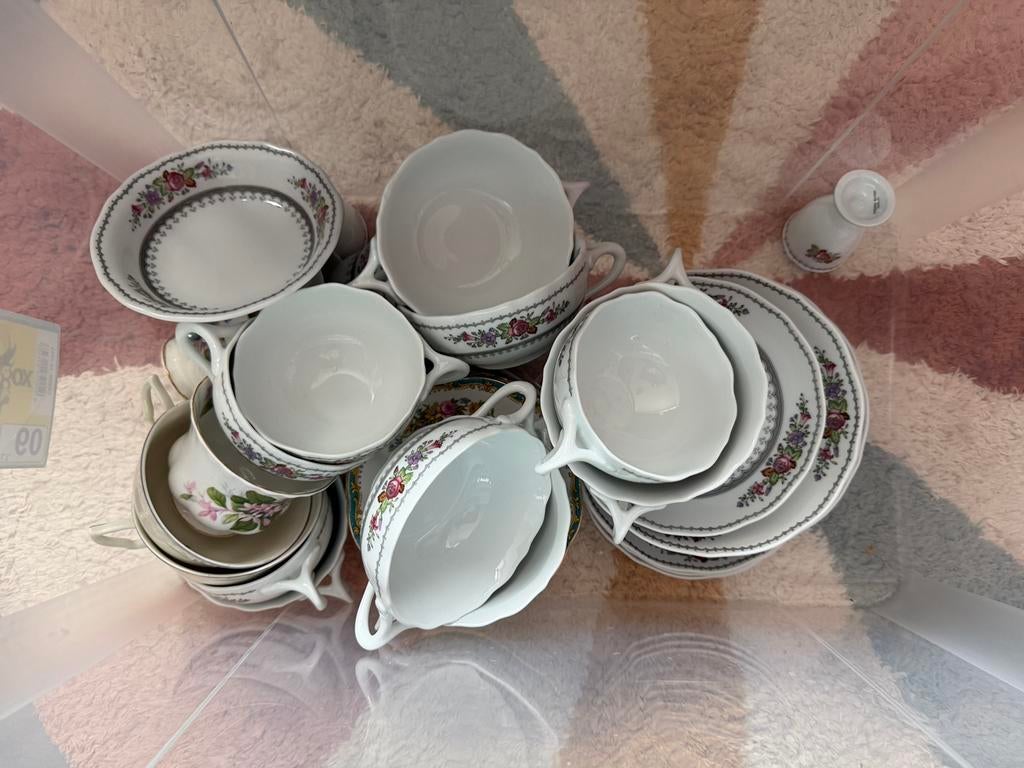 Servies Hutschenreuther, Ophalen of Verzenden, Gebruikt, Staal