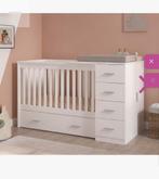 2 in 1 ledikant en commode, Kinderen en Baby's, Kinderkamer | Complete kinderkamers, Ophalen of Verzenden, Zo goed als nieuw, Jongetje of Meisje