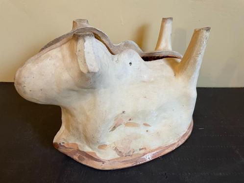 Paaslamp Bakvorm Paascakevorm antiek Elzas aardewerk, Antiek en Kunst, Curiosa en Brocante, Ophalen of Verzenden