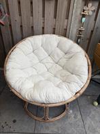 Rotan loungestoel, Tuin en Terras, Tuinstoelen, Ophalen, Zo goed als nieuw, Rotan