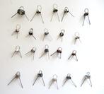 20 oude Dopjes voor Kerstballen 01, Ophalen of Verzenden