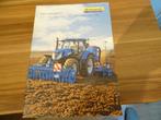 New holland T7,170 TOT T2,270 folder, Verzenden, Zo goed als nieuw, Folder