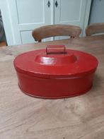 Blik koek trommel broodtrommel, Ophalen of Verzenden