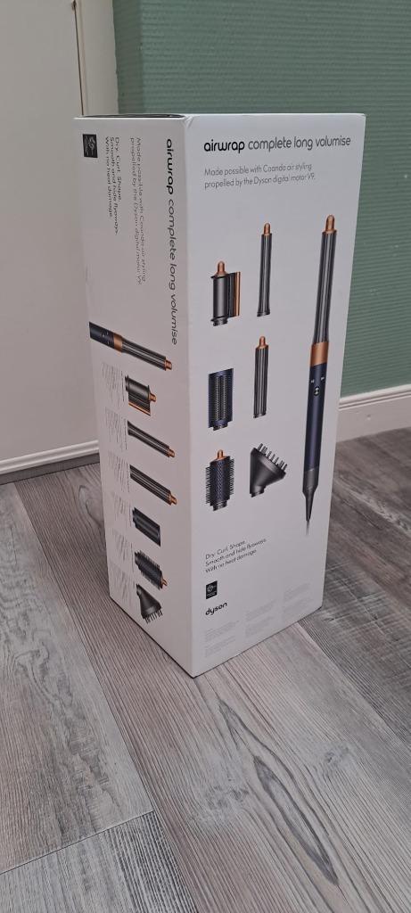 Dyson Airwrap Complete Long Volumise V9, Sieraden, Tassen en Uiterlijk, Uiterlijk | Haarverzorging, Nieuw, Krultang of Stijltang