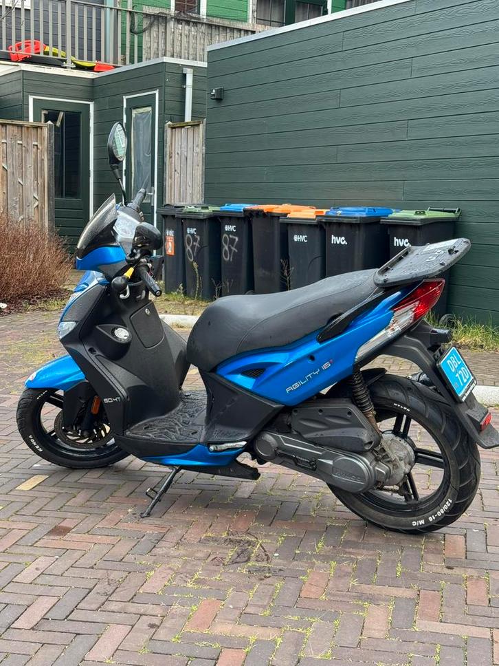 KYMCO AGILITY 16+ 50, Fietsen en Brommers, Scooters | Aprilia, Zo goed als nieuw, SR 50, Benzine, Ophalen