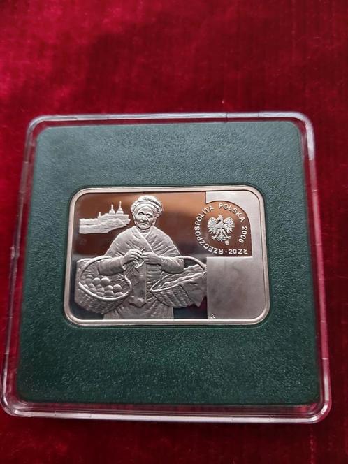 Polen, 20 Zloty 2006, Herdenkingsmunt Alexander Gierimsky, Postzegels en Munten, Munten | Europa | Niet-Euromunten, Polen, Zilver