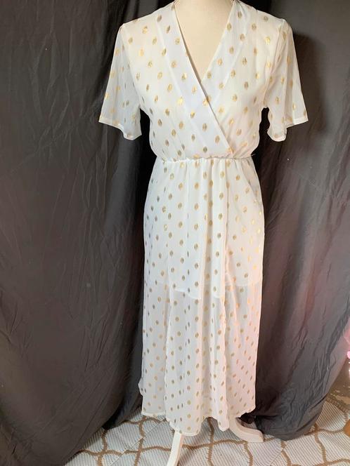 NIEUW maxi jurk mt s/m, Kleding | Dames, Jurken, Nieuw, Maat 36 (S), Wit, Onder de knie, Ophalen of Verzenden