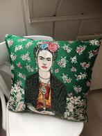 Frida Kahlo kussen, Huis en Inrichting, Woonaccessoires | Kussens, Nieuw, Groen, Ophalen of Verzenden
