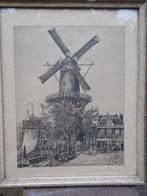 Eugène Rensburg Ets molen in Rotterdam (Bke-22), Antiek en Kunst, Ophalen
