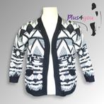 30541 Zgan Gebreid vest  mt 48  K26, Ophalen of Verzenden, Gedragen, Overige kleuren, Overige typen