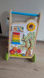 Houten loopwagen, Kinderen en Baby's, Speelgoed | Houten speelgoed, Ophalen, Gebruikt