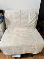 ikea lycksele slaapfauteuil - Eenpersoons, Huis en Inrichting, Ophalen, Gebruikt, Wit, 190 cm of minder