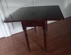 Oortafel sitetable bijzettafel rondhout @DOC61, Huis en Inrichting, Tafels | Sidetables, Ophalen, 50 tot 100 cm, Zo goed als nieuw