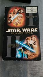 Star Wars saga video pack (deel 1 & 2) VHS, Cd's en Dvd's, VHS | Film, Science Fiction en Fantasy, Alle leeftijden, Ophalen of Verzenden