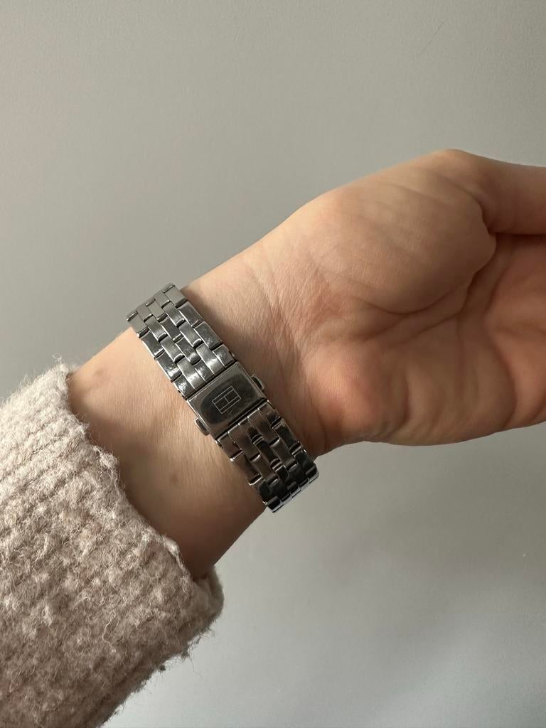 Tommy Hilfiger Horloge - Goede Staat, Overige merken, Gebruikt, Staal, Polshorloge