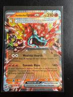 Hearthflame Mask Ogerpon ex (PRE 017) Pokémon, Ophalen of Verzenden, Losse kaart, Foil