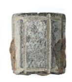 Mesheft zilver 6-kant h16mm b14,3 en11mm 14,5g   b853, Ophalen of Verzenden