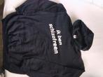 Hoody zwart maat L fruit & loom "ik ben schizofreen" nieuw, Maat 52/54 (L), Zwart, Nieuw, Ophalen of Verzenden