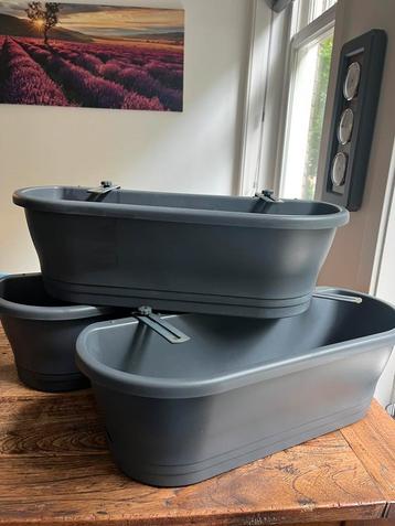 Elho corsica easy balcony 15 liter - 3 stuks beschikbaar voor biedingen