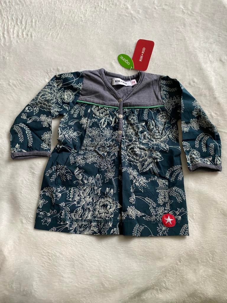 Prachtig KIK KID jurkje maat 74, Ophalen of Verzenden, Nieuw, Meisje, Jurkje of Rokje