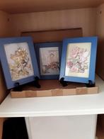 3D flower  fairies  serie  schilderijen 4 stuks, Hobby en Vrije tijd, Ophalen, Nieuw, Overige thema's, Pons of Mal