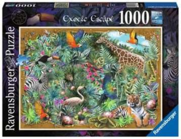 Ravensburger: Exotisch Plaatje 1000 stukjes beschikbaar voor biedingen