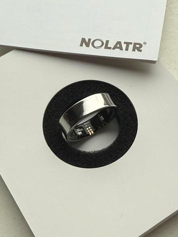 NOLATR Elite Lux smart ring - zilver, maat 10 beschikbaar voor biedingen