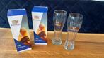 2 Weihenstephaner bierglazen nieuw in de doos 0,5 liter, Ophalen of Verzenden, Nieuw, Bierglas