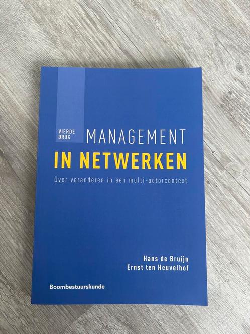 Hans de Bruijn - Management in netwerken, Boeken, Studieboeken en Cursussen, Zo goed als nieuw, Ophalen of Verzenden