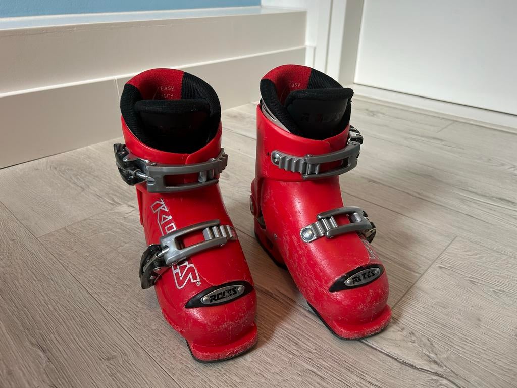 Roces IDEA 6-in-1 verstelbare skischoenen, Sport en Fitness, Skiën en Langlaufen, Overige merken, Gebruikt, 100 tot 140 cm, Schoenen