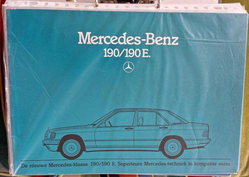Folders Mercedes 190 (W201), Boeken, Auto's | Folders en Tijdschriften, Zo goed als nieuw, Mercedes, Verzenden