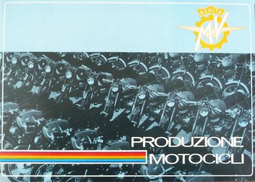 Folder MV AGUSTA Produzione 1968, Motoren, Handleidingen en Instructieboekjes, MV Agusta, Ophalen of Verzenden