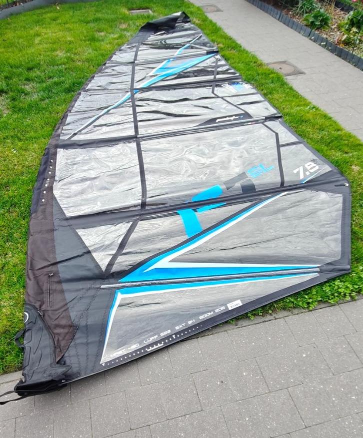 Point-7 foil zeilen, Watersport en Boten, Windsurfen, Gebruikt, Zeil, 7 m² of meer, Ophalen